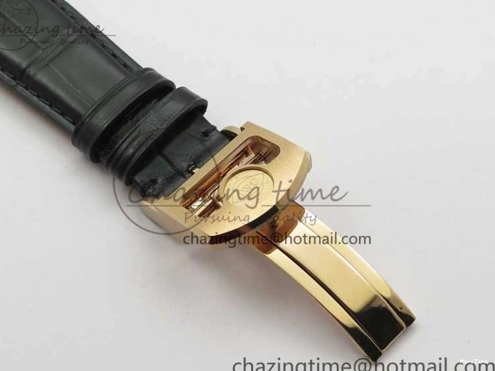 MIROTIME 0223 Premium Portugieser Perpetual Calendar IW503302 RG V9F 1:1 Best Edition Blue Dial on Black Leather Strap A 7098